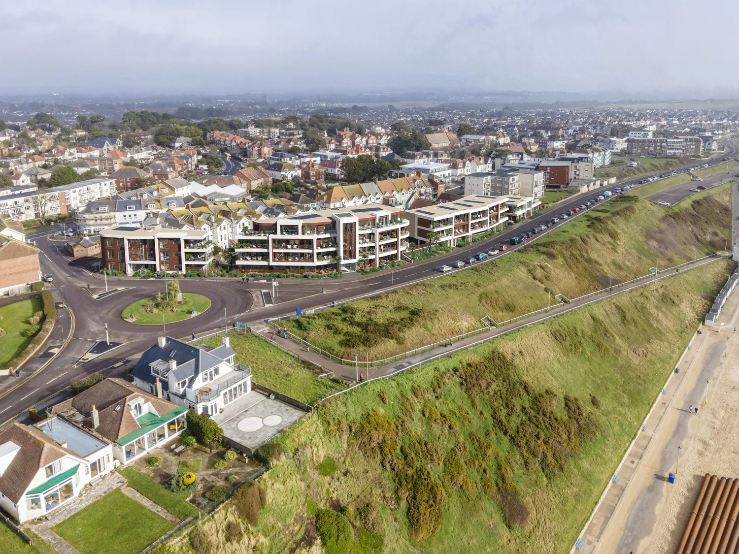 Aerial view of 180 South